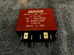 88 - 93 Classic Saab 900 Oem 44 33 801 Red Headlight Relay 1994 Convertible Used. Price: $34.95.