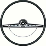1963 Chevrolet Impala; Steering Wheel & Horn Ring; Standard Ss; Black New. Price: $319.99.