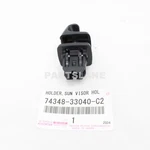 Toyota Land Cruiser RAV4 Lexus IS300 LC500 Oem Visor Holder 74348-33040-C2 New. Price: $10.53.
