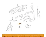 Chevrolet Gm Oem Corvette Fender-front Reinforcement Braccket Right 15230685 New. Price: $66.20.