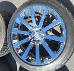 1) 2005-2010 Chrysler 300 Oem Chrome Wheel SRT8 20" Factory Spoke Rim Used. Price: $299.99.