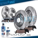 Front Rear Rotors Brakes Pads Kit For Jeep Compass Patriot Dodge Avenger Caliber New. Price: $157.43.