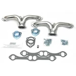 Patriot Exhaust Header H8052-1; Tight Tuck Block Hugger Ceramic For Chevy Sbc New. Price: $581.98.