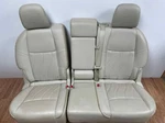 2013 - 2015 Infiniti JX35 Complete Rear 2ND Row Seats Assembly Tan Leather Used. Price: $295.50.