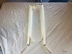 New 1971-1973 Ford Mustang Coupe Only Interior Pillar Trim White Rare Nice !!. Price: $299.00.