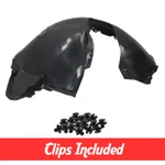 Passenger Side Fender Liner W/ Clips For 2012-2015 Volkswagen Passat VW1249123 New. Price: $54.99.
