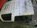 1984 1989 Toyota 4RUNNER Rear Removable Roof Top Shell Glass White Good Shape Used. Price: $469.99.