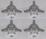 4 Are Old Torq U.s. Mag 2-1/8" Spacing Spinner Tribar Wheel Rim Center Caps New. Price: $99.99.