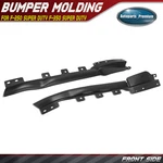 2PCS Driver & Passenger Plastic Bumper Cover Molding Ford F-250 Super Duty New. Price: $65.99.