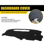 Anti-slip Mat Dashboard Black Protect Carpet For Chevrolet S10 1998-2004 Us New. Price: $18.99.