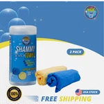 Chamois Shammy Towel Pack 34X25 Xl Microfiber Car Drying Cleaning Absorbent New. Price: $22.99.