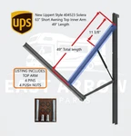 New Lippert Style 404523 Solera 63" Short Awning Top Inner Arm 49" Length W/pins. Price: $125.96.