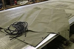 M416 Military 1/4 Ton Trailer Canvas Tarp With Ropes New. Price: $204.00.