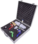Jegs 81224 Hvlp Pro Spray & Detail Kit 8-PIECE Includes: (3) Guns New. Price: $107.99.
