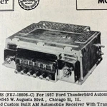 1957 Ford Car Radio 79MS Wire Schematic Repair Manual Sam Photofact Vintage Used. Price: $9.99.