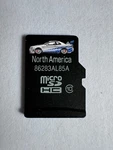 Oem Microsd Card 86283AL85A For Subaru Navigation North America Module Used. Price: $70.00.