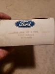 Nos Ford C7AZ-2B245-C 67-73 Mustang/cougar Brake Cylinder Cap Retainer (4) New. Price: $50.00.