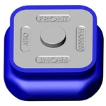 Atro MA36000 Polyurethane Lower Load Pad 3.75" H, 6" W, L, 1.75" Pin OD0 New. Price: $112.39.