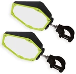 Assault Black/yellow Bomber Plastic Mirrors + 1.75" Clamps New. Price: $194.14.