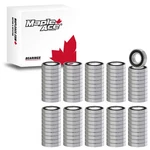 6205-2RS Ball Bearing 25X52X15MM Rubber Sealed (qty 100) New. Price: $212.95.