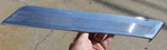 1962 Ford Fairlane 500 Roof C-pillar Passenger Right Side Chrome Trim Molding Used. Price: $99.99.