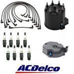 Acdelco Ignition Kit Distributor Rotor Cap Wire Spark Plugs For Chevrolet Gmc V8 New. Price: $182.90.