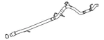 Genuine Gm Muffler & Pipe 85712194 New. Price: $783.12.