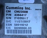 P4384417 Engine Ecm From 2018 Dodge Ram 3500 6.7L 11413826 Used. Price: $675.00.