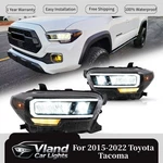 Full Led Drl Headlights Reflector Assembly Amber For 2015-2022 Toyota Tacoma Set New. Price: $323.99.
