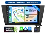 Cam+ Apple Carplay Stereo Radio 9" Ips Android Auto 14 4+64 For Bmw 335D E90 New. Price: $188.05.