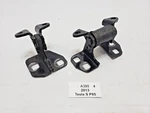 12-25 Oem Tesla Model Rear Right Passenger Door Hinge Upper Lower Black Set Used. Price: $59.95.