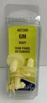 Needa Parts Gm Body 4CT Ivory Trim Panel Retainers # 467380 Sealed Package New. Price: $9.95.