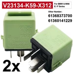 2PCS 61368373700 For Bmw Mini Multi-use White-green Relay 5-PIN V23134-K59-X312 New. Price: $12.95.