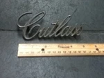 Automobile Car Emblem Logo Badge Name Oldsmobile Cutlass 408954 Used. Price: $10.25.