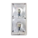 Arcon 20668 Dbl Led Ec-lite Bwht Opt Lens New. Price: $75.59.