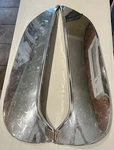 1962 Chevrolet Impala Stainless Foxcraft Fender Skirts CWS-62 Biscayne Bel Air Used. Price: $799.00.