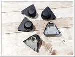 2001-2004 Nissan Frontier Fender Flare Retainer Clip Cover Black Matte 5PC Oem New. Price: $43.46.