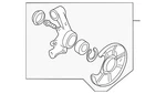 Genuine Mazda Knuckle New Oem NC14-26-140. Price: $395.09.