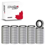 6205-2RS Ball Bearing 25X52X15MM Rubber Sealed (qty 50) New. Price: $111.95.
