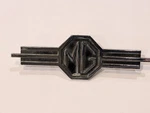 Vintage Original Mg Emblem Badge J Fray Ltd BS1004 130254 Chrome Oem 4.75" X 1.5 Used. Price: $19.95.