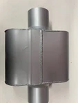 Floshine Universal Mufflers,dual Chamber Inch INLET/3 Outlet New. Price: $40.00.