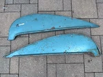 1957 Chevrolet Foxcraft Fender Skirts (CWS-57) Used. Price: $325.00.