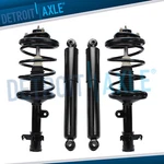 Front Struts Spring Assembly Rear Shock Absorbers For 1999 - 2004 Honda Odyssey New. Price: $235.79.