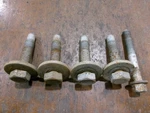 13 - 19 Nissan Sentra Transmission Mounting Bolts Used. Price: $41.56.