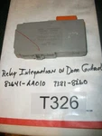 Tested 1997 Toyota Camry Relay Integration Multiplex W Door Control 82641-AA010 Used. Price: $99.99.