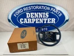 1993 Ford Mustang Gt, Lx Royal Blue Vinyl Steering Wheel Cruise Control Nos New. Price: $200.00.