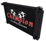 Aar Champion 3 Row Black Finish Radiator For 1970 - 1981 Chevrolet Camaro New. Price: $312.71.