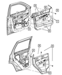 Genuine Mopar Switch Bezel Left 5189959AA New. Price: $70.05.