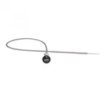 Choke Cable, Black Knob, 1946-1971 Willys And Jeep, CJ-2A, CJ-3A, CJ-3B, CJ-5 New. Price: $23.00.