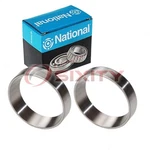 2 Pc National Front Inner Wheel Bearing Races For 1963-1965 Jeep J-330 Fp New. Price: $36.62.